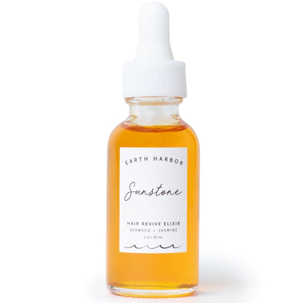 EARTH HARBOR SUNSTONE Hair Revive Elixir 1oz $30 NIB CLEAN BEAUTY